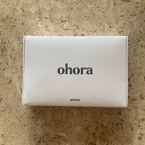 Ohora Mini Gel Lamp in White-new/plastic wrapped never opened.